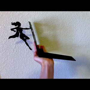Superheroine book stand